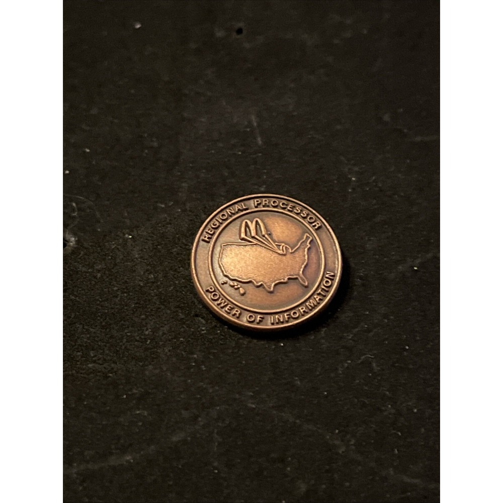 McDonald's Regional Processor Power Of Information‎ Employee Lapel Hat Pin